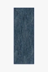 Ruggable Chunky Solid Blue Outdoor Rug In Blue