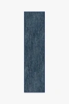 Ruggable Chunky Solid Blue Outdoor Rug In Blue