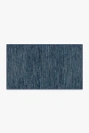 Ruggable Chunky Solid Blue Outdoor Rug In Blue