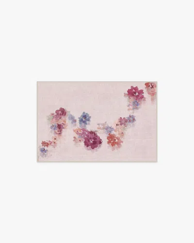 Ruggable Clara Soft Rose Flatwoven Rug In Pink