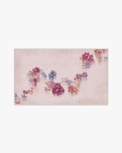 Ruggable Clara Soft Rose Flatwoven Rug In Pink