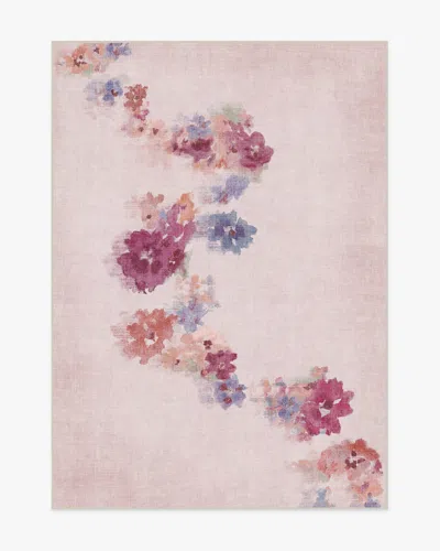Ruggable Clara Soft Rose Flatwoven Rug In Pink