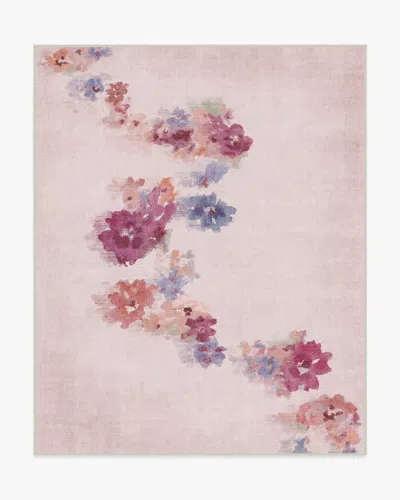 Ruggable Clara Soft Rose Flatwoven Rug In Pink