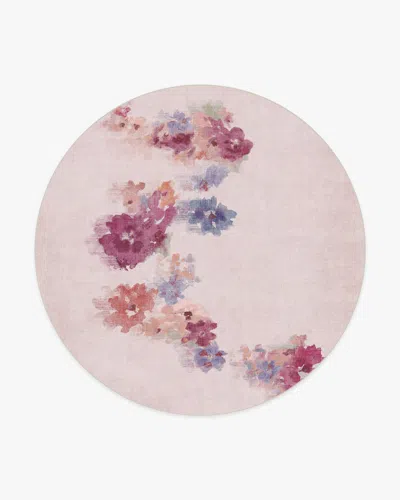 Ruggable Clara Soft Rose Flatwoven Rug In Pink