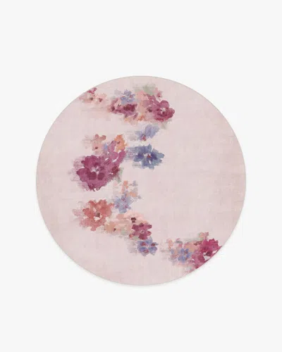 Ruggable Clara Soft Rose Flatwoven Rug In Pink