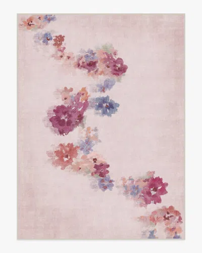 Ruggable Clara Soft Rose Flatwoven Rug In Pink