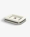 Ruggable Classic Monogram Ivory Woven Pet Bed, Medium By Jonathan Adler In Multi
