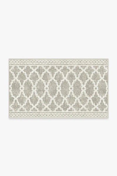 Ruggable Cleo Trellis Natural Outdoor Rug In Gray