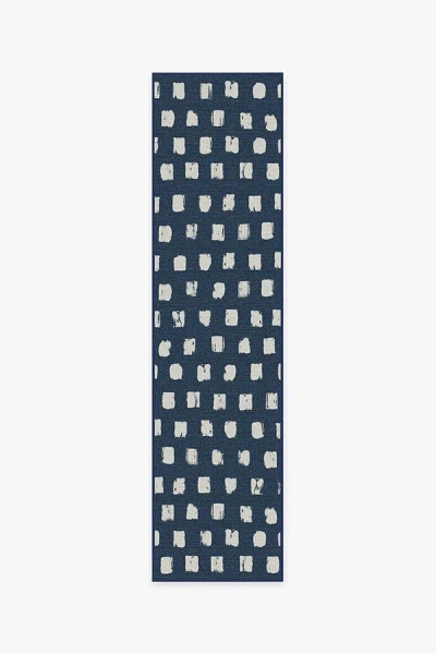 Ruggable Cobblestone Navy Outdoor Rug In Blue