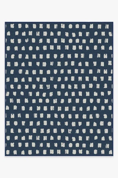 Ruggable Cobblestone Navy Outdoor Rug In Blue
