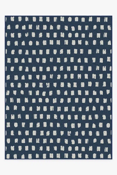 Ruggable Cobblestone Navy Outdoor Rug In Blue