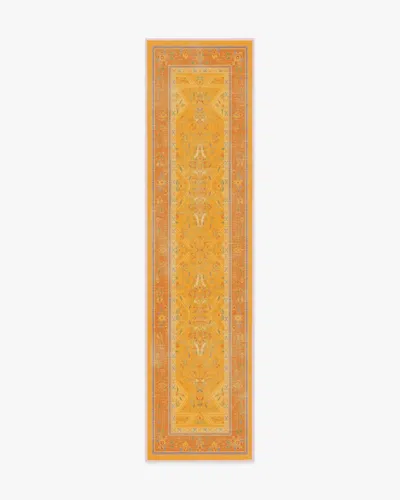 Ruggable Colorful Loom Mango Flatwoven Rug By Iris Apfel In Orange