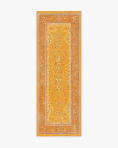 Ruggable Colorful Loom Mango Flatwoven Rug By Iris Apfel In Orange
