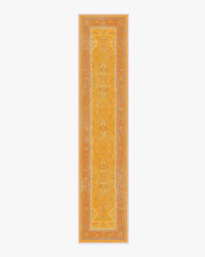 Ruggable Colorful Loom Mango Flatwoven Rug By Iris Apfel In Yellow