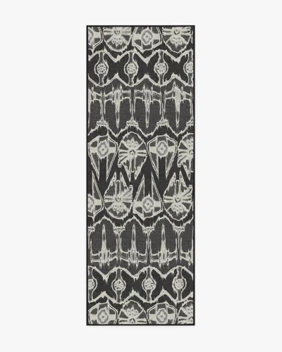 Ruggable Corellian Ikat Black Flatwoven Rug