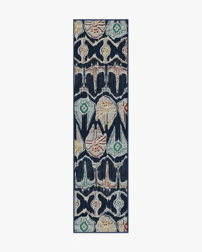 Ruggable Corellian Ikat Navy Flatwoven Rug In Blue