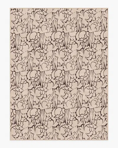 Ruggable Corrine Natural & Charcoal Flatwoven Rug In Multi