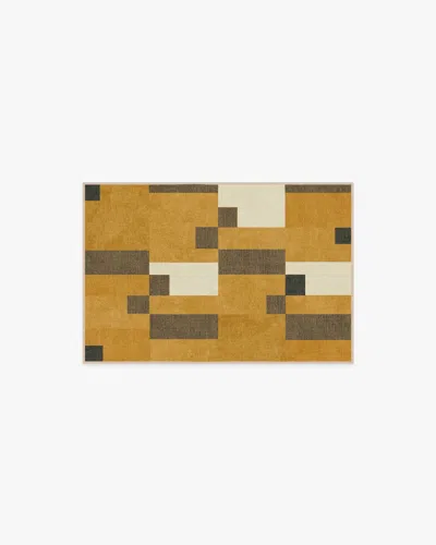 Ruggable Corso Ochre Flatwoven Rug By The Local Project In Multi