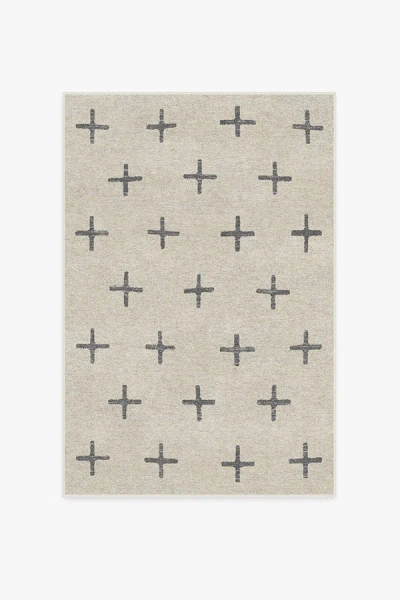 Ruggable Crosby Birch & Charcoal Flatwoven Rug In Brown