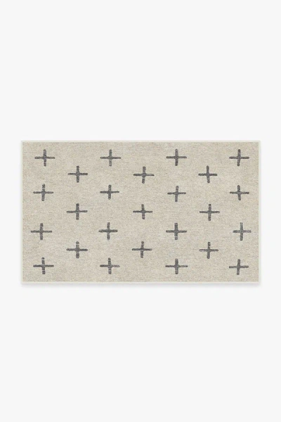 Ruggable Crosby Birch & Charcoal Flatwoven Rug In Gray