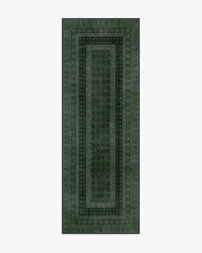 Ruggable Cyrus Forest Green Flatwoven Rug