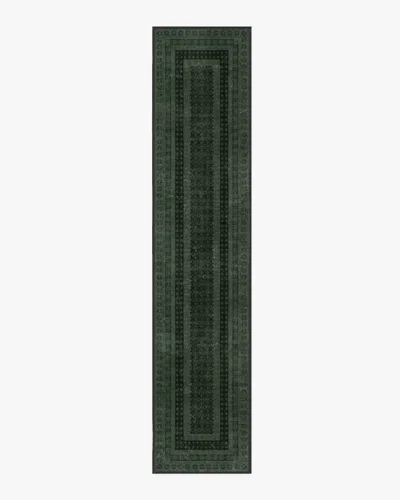 Ruggable Cyrus Forest Green Flatwoven Rug
