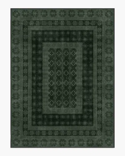 Ruggable Cyrus Forest Green Flatwoven Rug