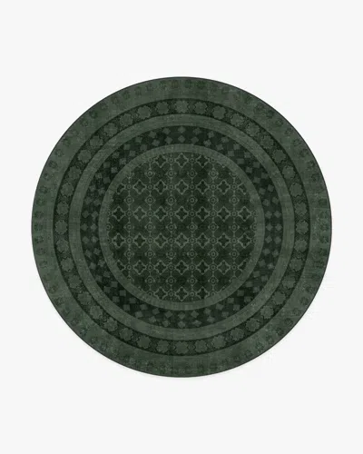 Ruggable Cyrus Forest Green Flatwoven Rug