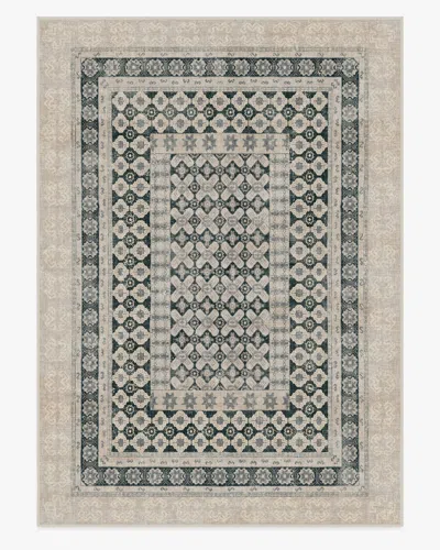 Ruggable Cyrus Taupe & Soft Charcoal Flatwoven Rug In Gray