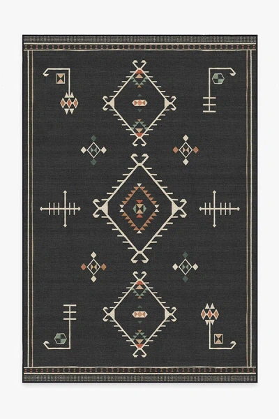 Ruggable Damali Black Multicolor Outdoor Rug