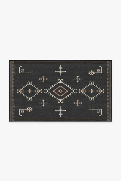 Ruggable Damali Black Multicolor Outdoor Rug