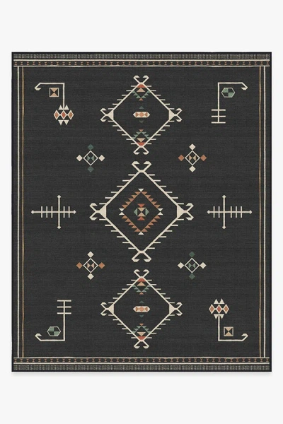Ruggable Damali Black Multicolor Outdoor Rug In Brown