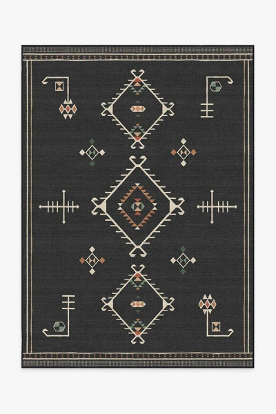 Ruggable Damali Black Multicolor Outdoor Rug