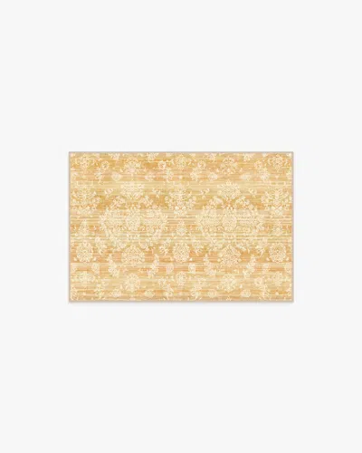 Ruggable Dara Ochre Flatwoven Rug In Animal Print