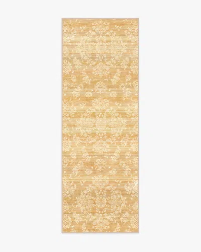 Ruggable Dara Ochre Flatwoven Rug In Animal Print