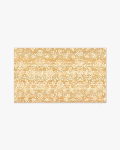Ruggable Dara Ochre Flatwoven Rug In Blue