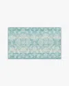 Ruggable Dara Soft Teal Flatwoven Rug In Multi
