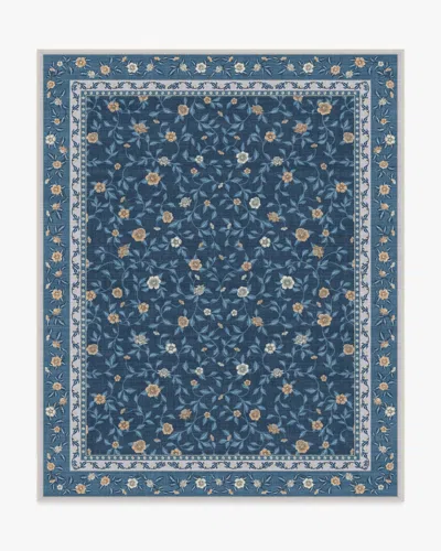 Ruggable Della Blue & Ivory Outdoor Rug In Multi