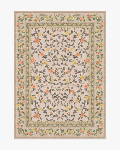 Ruggable Della Yellow & Orange Outdoor Rug In Multi