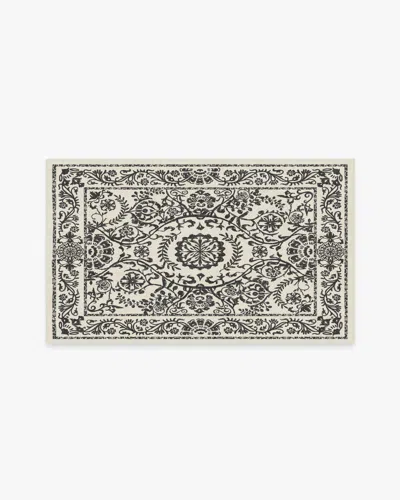 Ruggable Delphina Black & White Flatwoven Rug