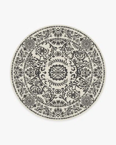 Ruggable Delphina Black & White Flatwoven Rug