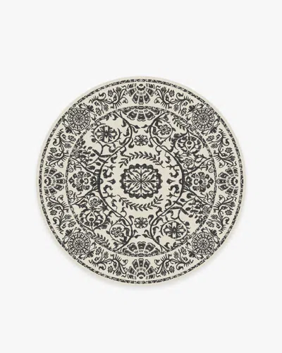 Ruggable Delphina Black & White Flatwoven Rug