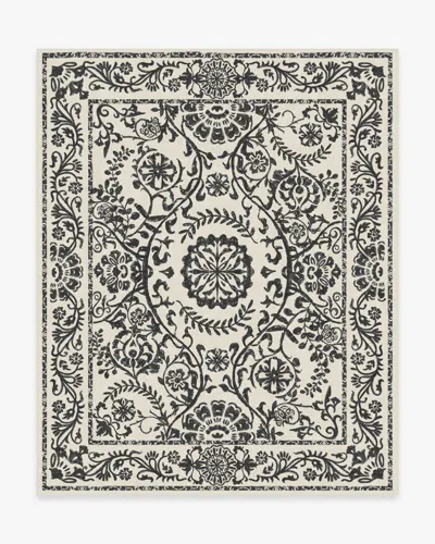Ruggable Delphina Black & White Flatwoven Rug