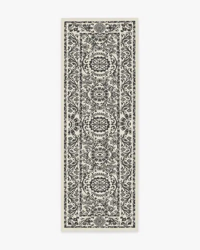 Ruggable Delphina Black & White Flatwoven Rug