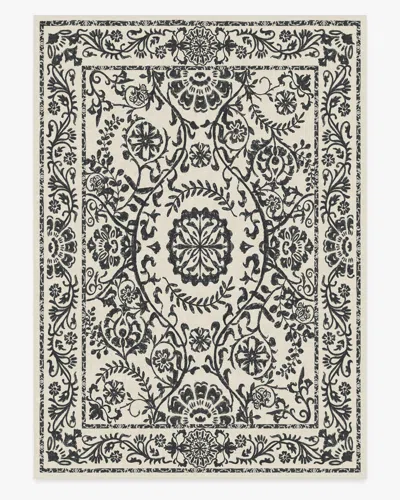 Ruggable Delphina Black & White Flatwoven Rug