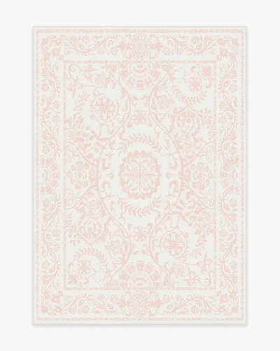 Ruggable Delphina Powder Pink Flatwoven Rug In Neutral