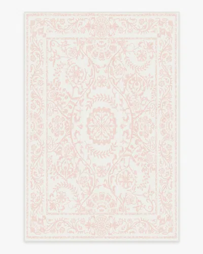 Ruggable Delphina Powder Pink Flatwoven Rug In Neutral