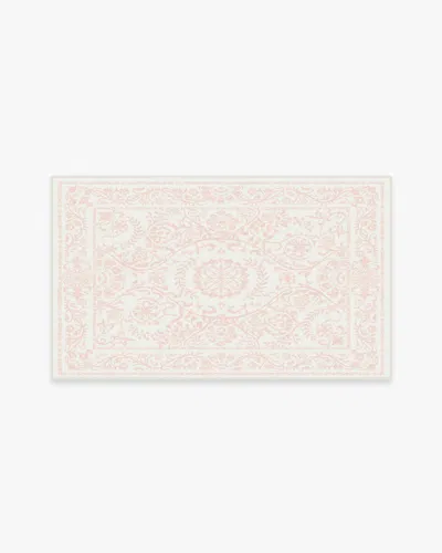 Ruggable Delphina Powder Pink Flatwoven Rug In Neutral
