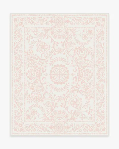Ruggable Delphina Powder Pink Flatwoven Rug In Neutral