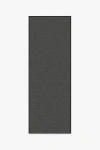 Ruggable Denim Solid Black Outdoor Rug In Black